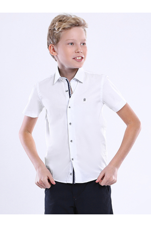 Рубашка для мальчиков Noble People (Турция) Белый 19003-377CEY/22