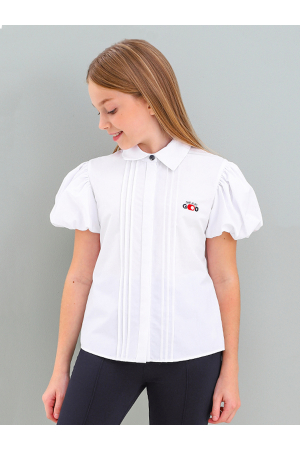 Блуза для девочек Noble People (Россия) Белый 29503-560-5