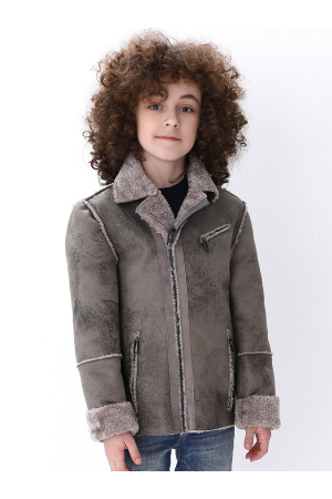 Куртка для мальчиков Paolo Pecora (Италия) Серый PP2033