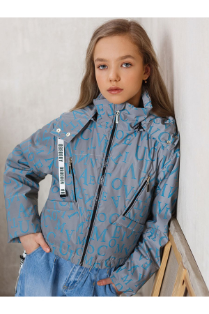 Куртка для девочек Laddobbo (Китай) Серый ADJG31SS21-39