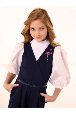 Блуза для девочек Charmy (Россия) Белый 4118-12