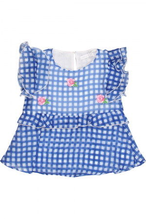 Блуза для девочек Meilisa Bai (Италия) Голубой FL1816