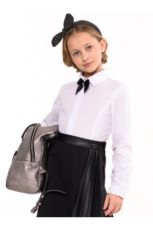 Блуза для девочек Юные Фантазёры (Россия) Белый 4088-1