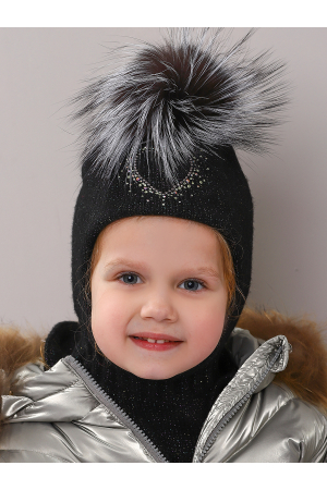 Шлем для девочек Noble People (Россия) Чёрный 29515-2601-7