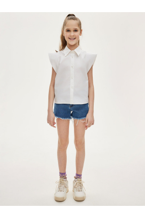 Блуза для девочек Y-clu' (Китай) Белый Y19090