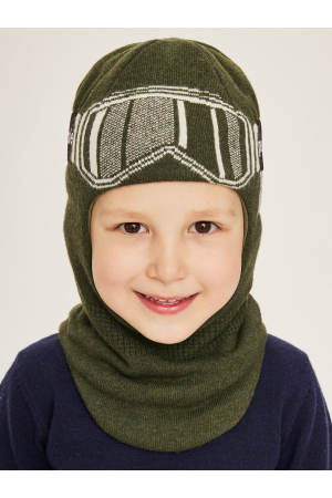 Шлем для мальчиков Noble People (Россия) Зелёный 19515-2480-13