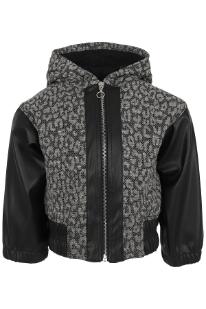 Куртка для девочек Y-clu' (Китай) Чёрный YB16432