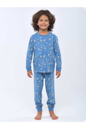 Пижама для мальчиков KATIA&BONY (Турция) Синий 22212K2043