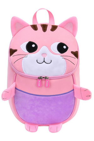Рюкзак для малышей Multibrand (Китай) Разноцветный 5609-pink cat