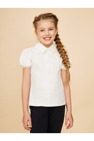 Блуза для девочек Noble People (Россия) Белый 29503-564-9