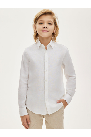 Рубашка для мальчиков Y-clu' (Китай) Белый BY9089