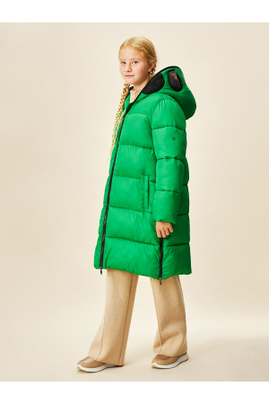 Пальто для девочек Noble People (Китай) Зелёный 28613-602-11