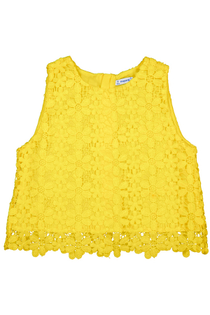 Блуза для девочек Mayoral (Испания) Жёлтый 6.064/79