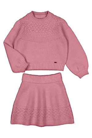 Топ+юбка для девочек Mayoral (Испания) Розовый 4.935/31