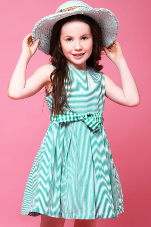 Платье для девочек Gaialuna (Китай) Зелёный G1337