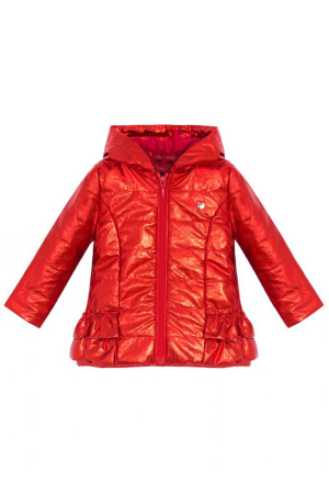 Куртка для девочек Beba Kids (Сербия) Красный 1201OZ0J21E01