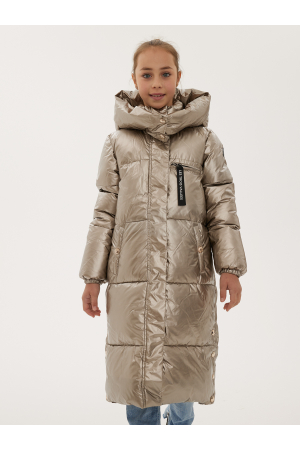 Пальто для девочек Les Trois Vallees (Китай) Коричневый JHA323W05