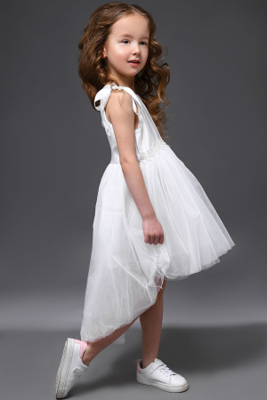 Платье для девочек Gaialuna (Китай) Белый G1443
