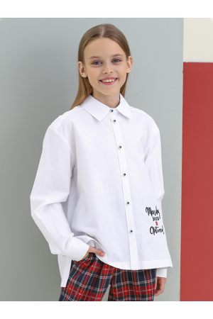 Блуза для девочек Noble People (Россия) Белый 29503-556-5