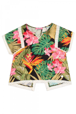 Блуза для девочек Gaudi (Индия) Разноцветный 911JD45017