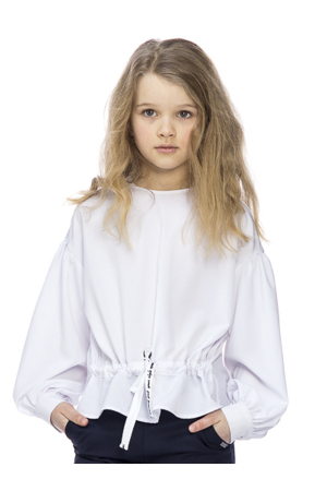 Блуза для девочек Letty (Россия) Белый LC22G-BL-5N-white