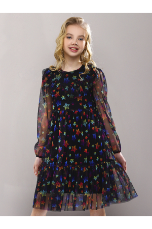 Платье для девочек Noble People (Россия) Чёрный 29526-1174-3980