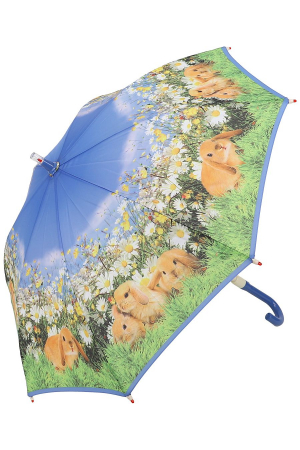 Зонт для девочек Zest (Китай) Голубой 21551D