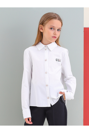 Блуза для девочек Noble People (Россия) Белый 29503-527-5