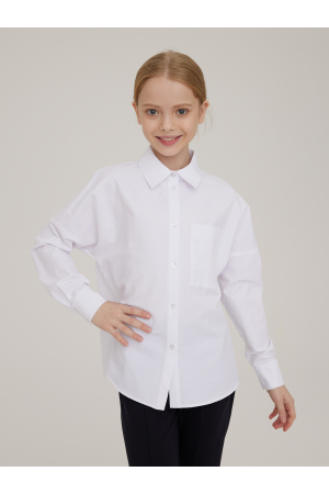 Блузка для девочек Noble People (Россия) Белый 29503-684-5