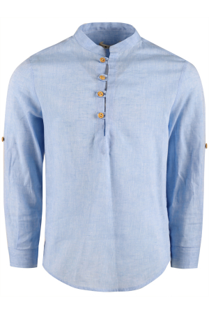 Рубашка для мальчиков Y-clu' (Китай) Голубой BY9016