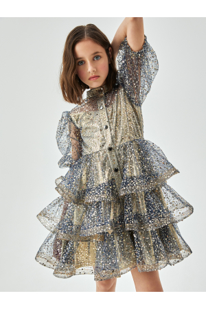 Платье для девочек Noble People (Россия) Синий 29526-1265-4475-22