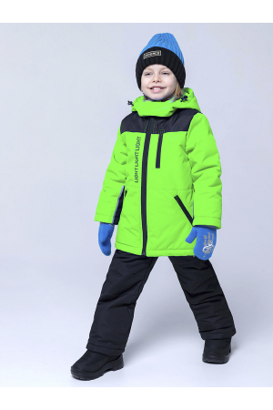 Куртка+полукомбинезон для детей Nikastyle (Узбекистан) Зелёный 7з0522