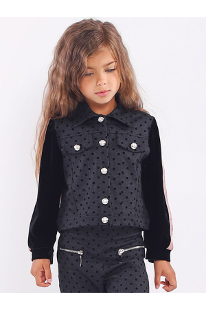 Куртка для девочек Y-clu' (Китай) Чёрный YB14493