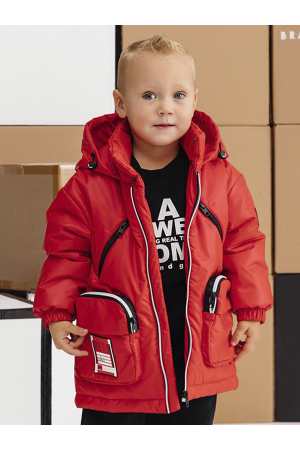 Куртка для малышей GnK (Россия) Красный 782/1759