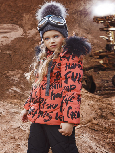 Фотография: Куртка полукомбинезон для девочки Noble People (Россия)