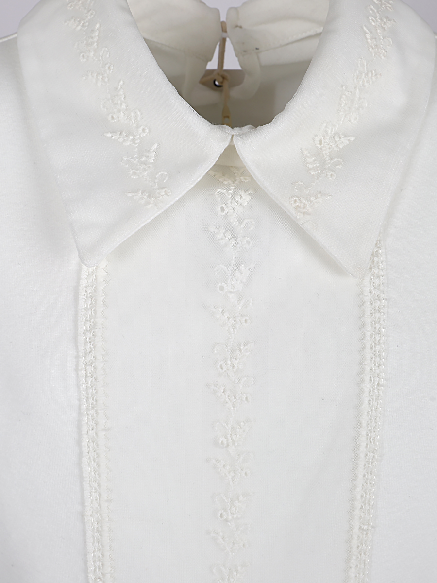 Блуза Noble People, размер 10, цвет белый 29503-564-9 - фото 10