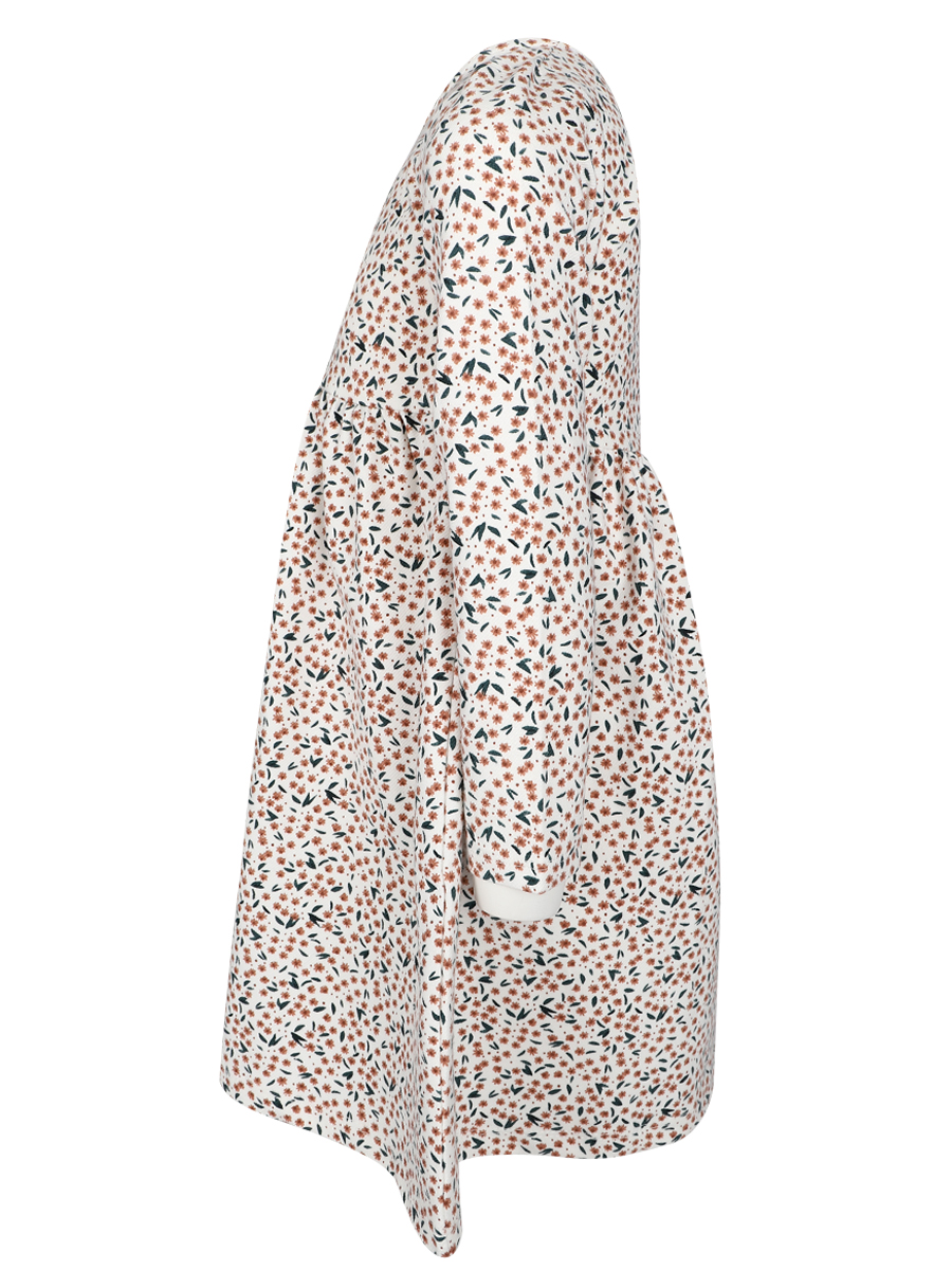 Платье Laddobbo, размер 122, цвет белый ADG5481-9 - фото 5