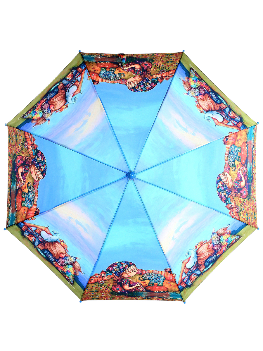 Зонт Lamberti, размер UNI, цвет голубой 71661D - фото 1