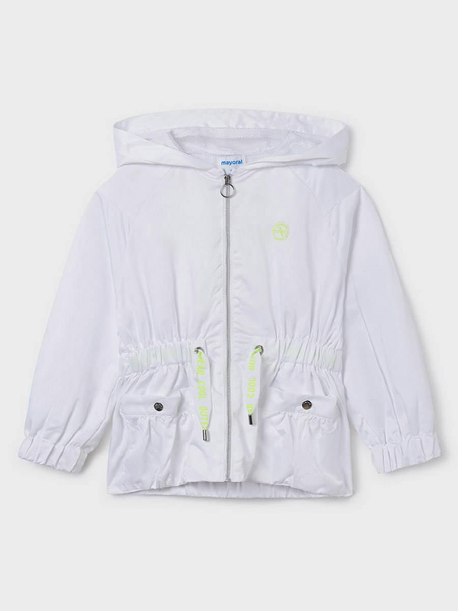 Куртка Mayoral, размер 8, цвет белый 6.438/76 - фото 4