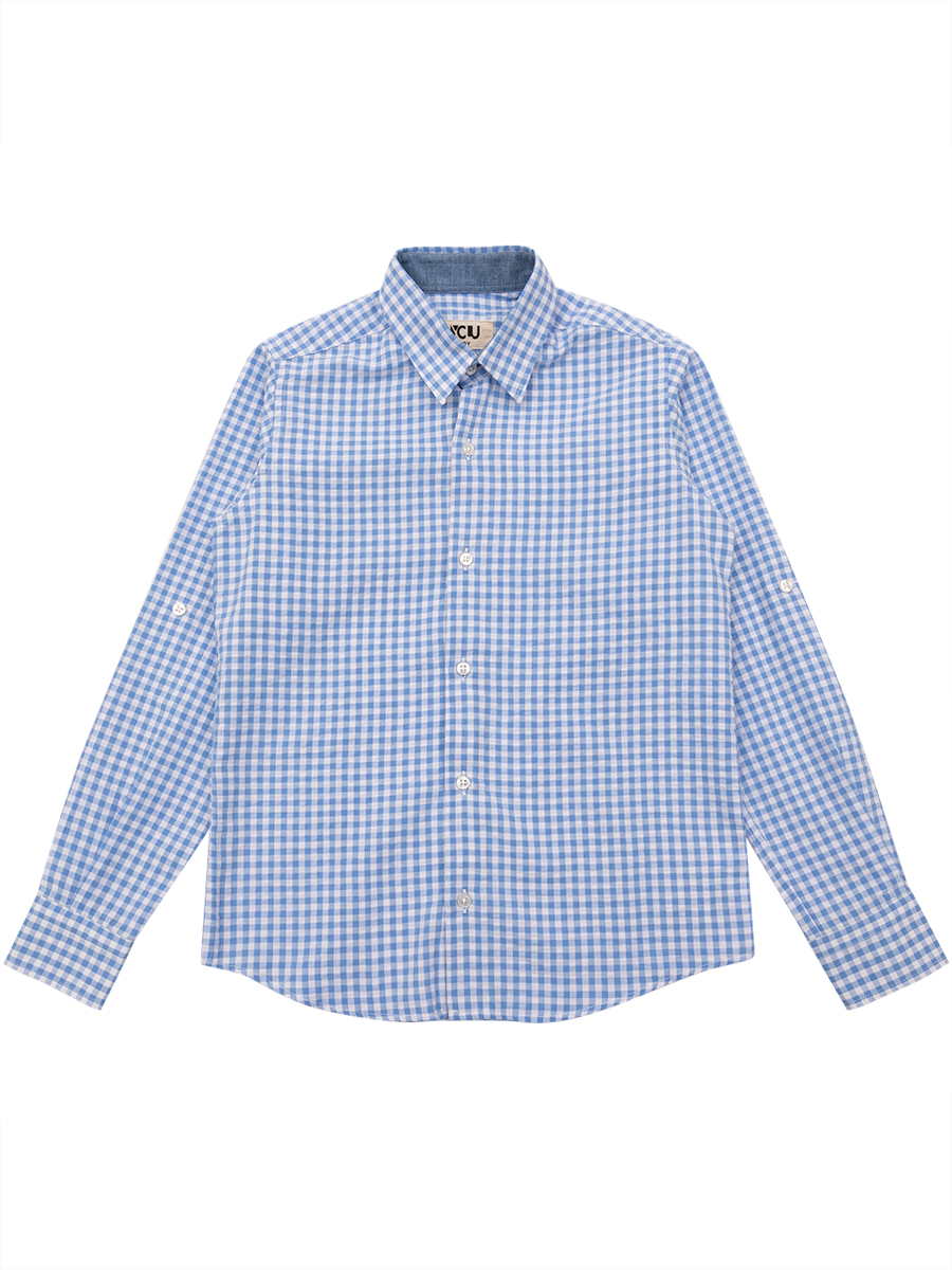 Рубашка Y-clu', размер 8, цвет синий