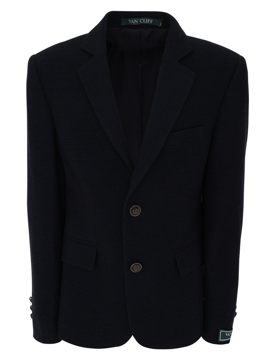 Пиджак Van Cliff, размер 8, цвет черный - фото 1