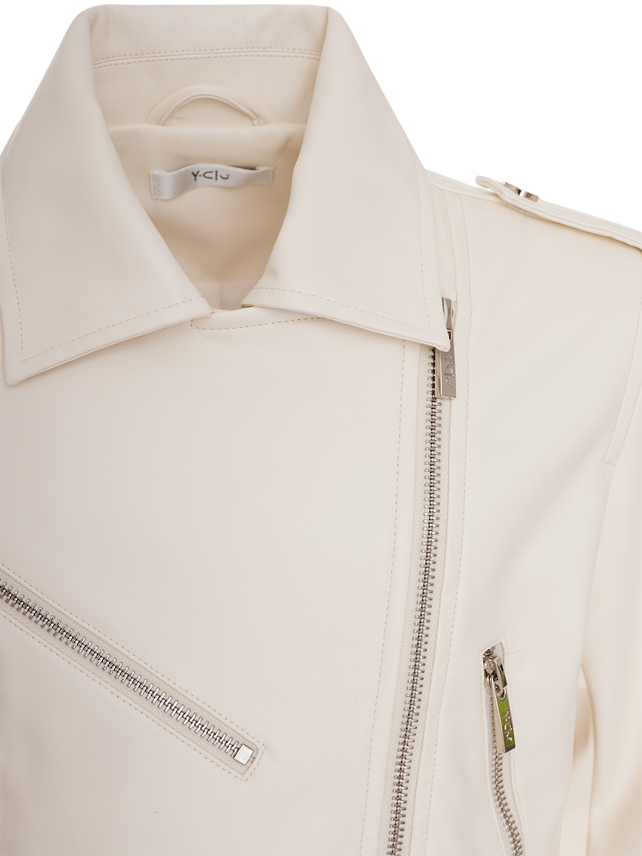 Куртка-косуха Y-clu', размер 16, цвет бежевый Y19155 - фото 6