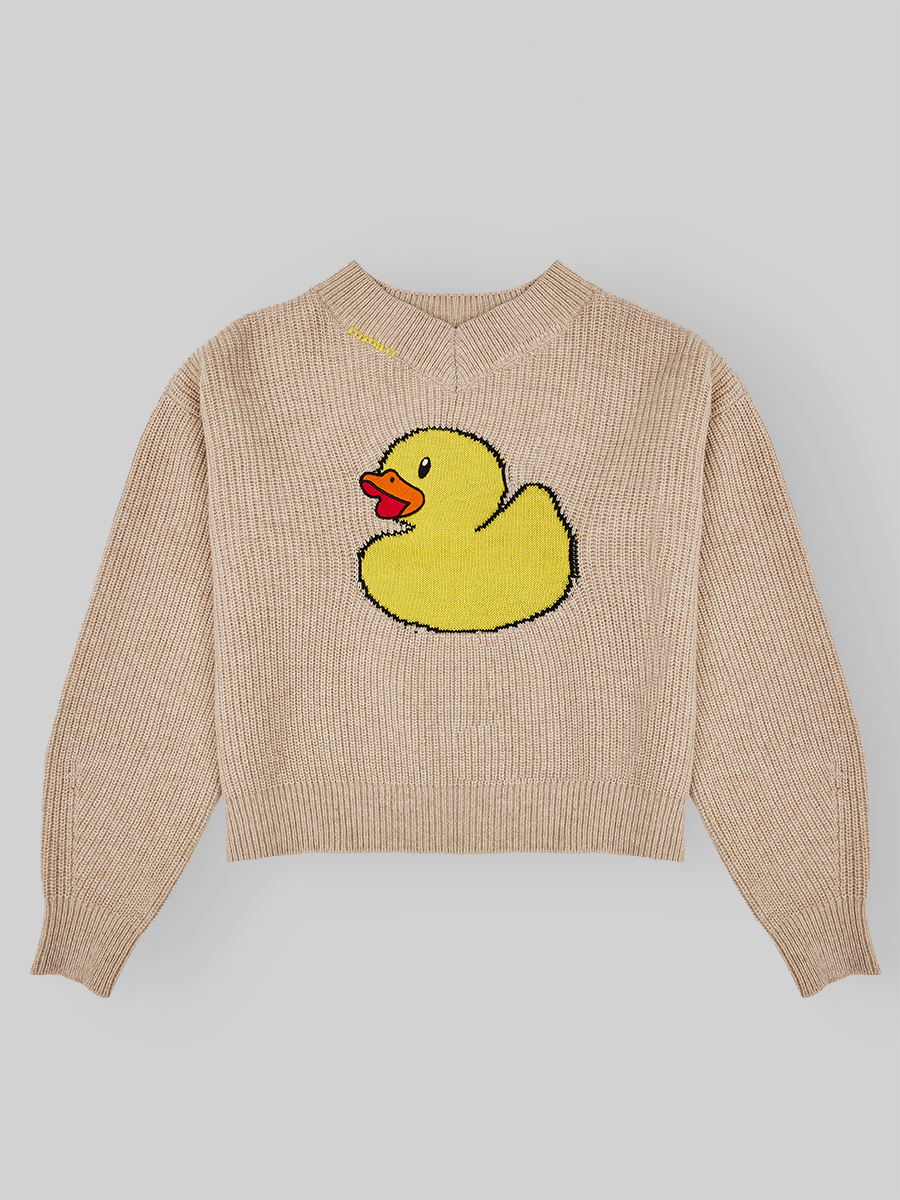 

Пуловер, Бежевый, Пуловер