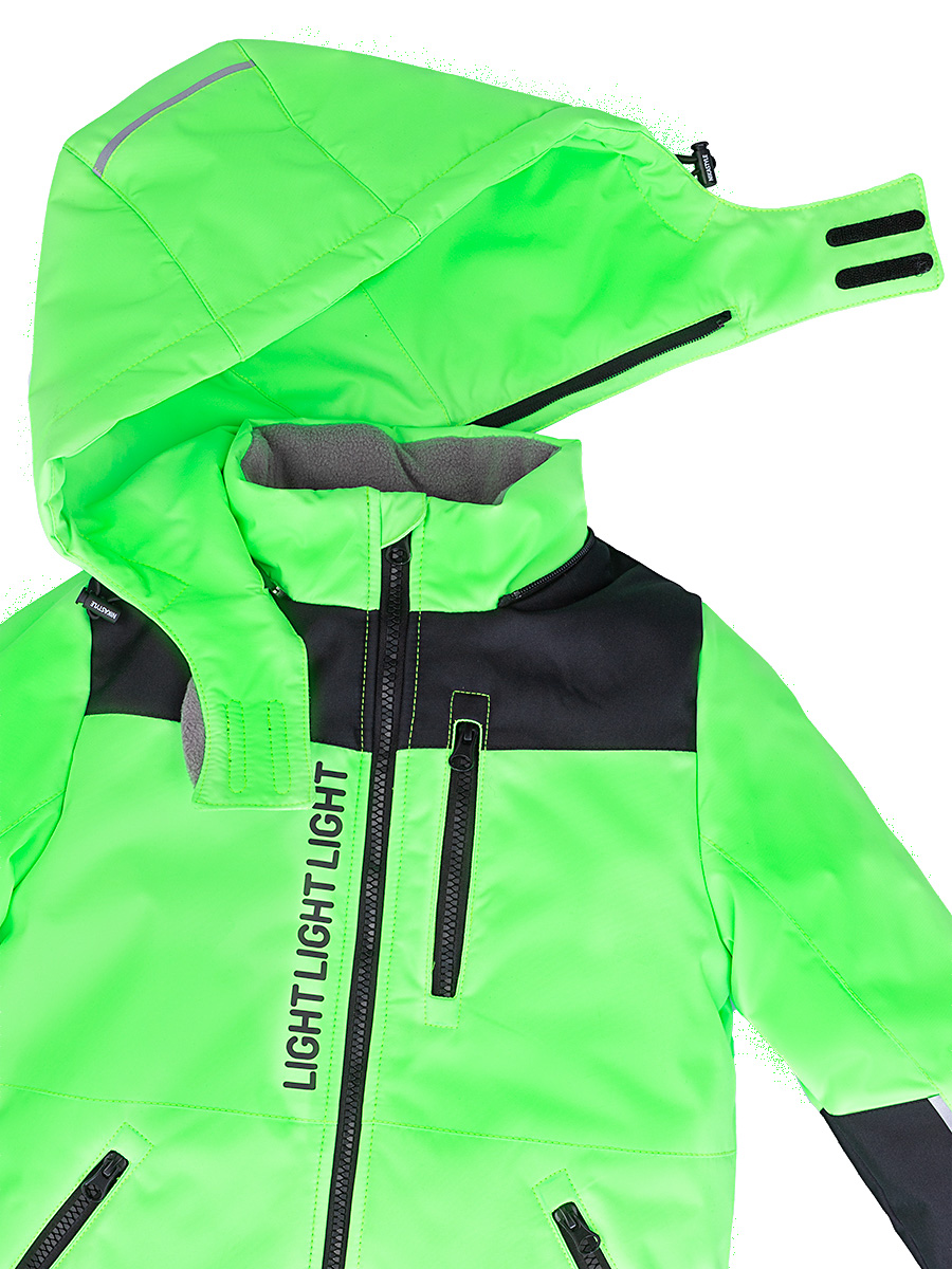 Куртка+полукомбинезон Nikastyle, размер 7, цвет зеленый 7з0522 Куртка+полукомбинезон - фото 5