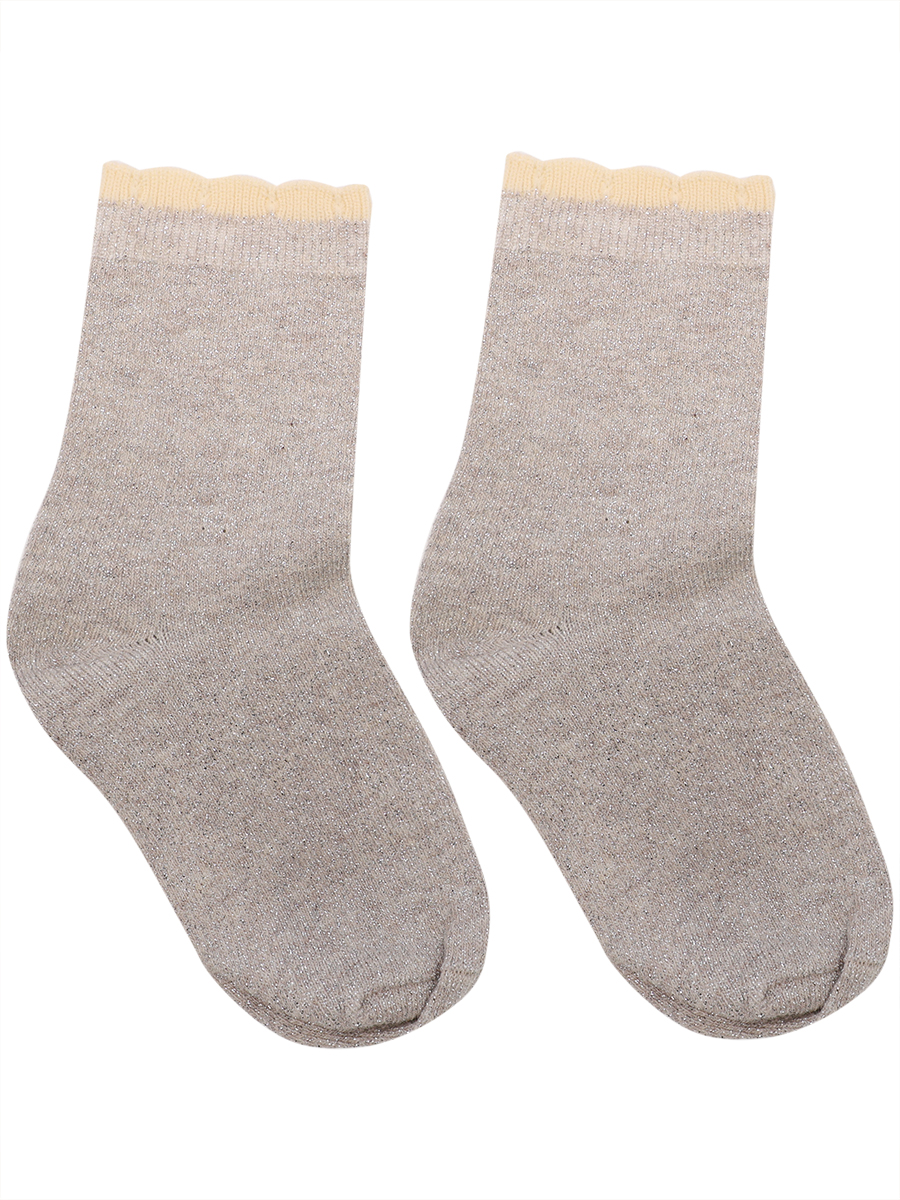 Носки KATIA&BONY, размер 2-4 года, цвет серый
