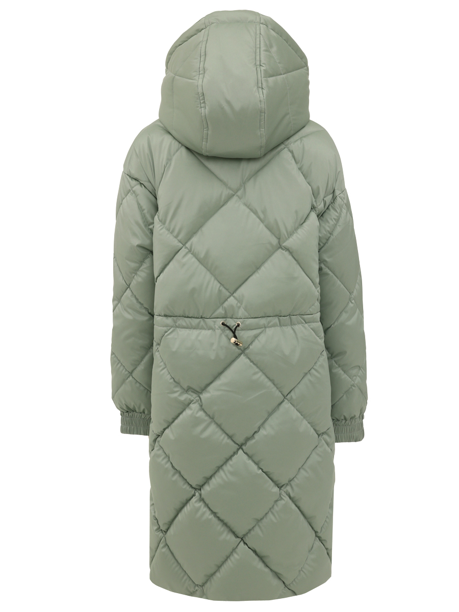 Пальто Laddobbo, размер 7, цвет зеленый ADJG46AW-30 - фото 12
