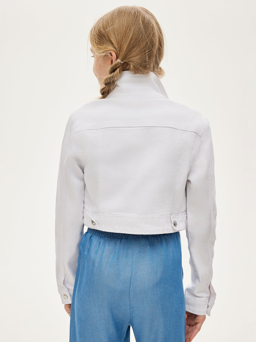 Пиджак Y-clu', размер 10, цвет белый Y19010 - фото 4