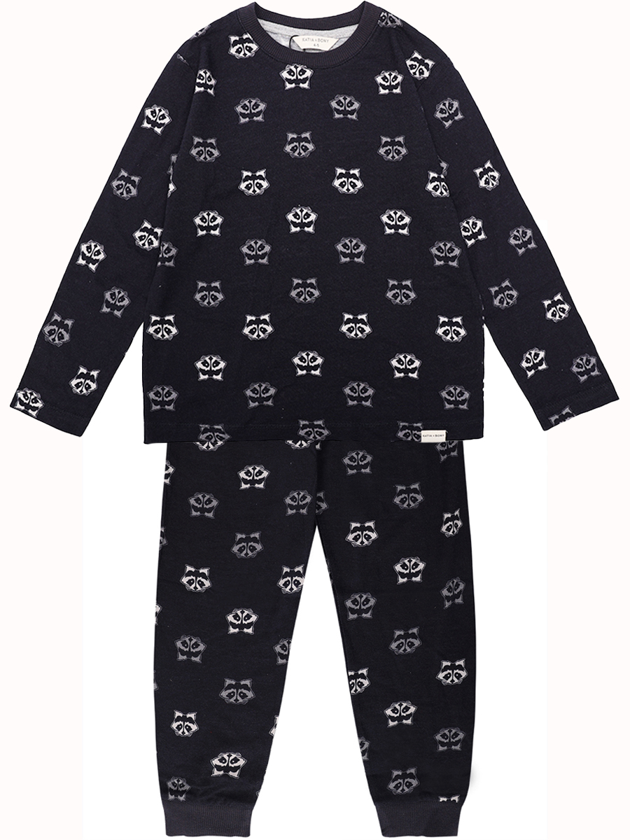 Пижама KATIA&BONY, размер 4-5, цвет серый 22212K2003 - фото 4