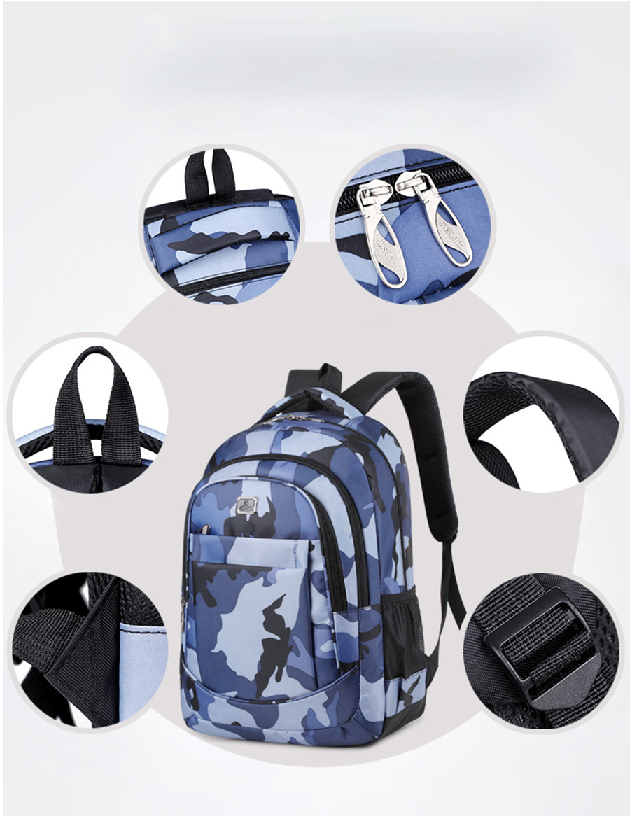Рюкзак Multibrand, размер Единый школа, цвет разноцветный MRB/155 - фото 8