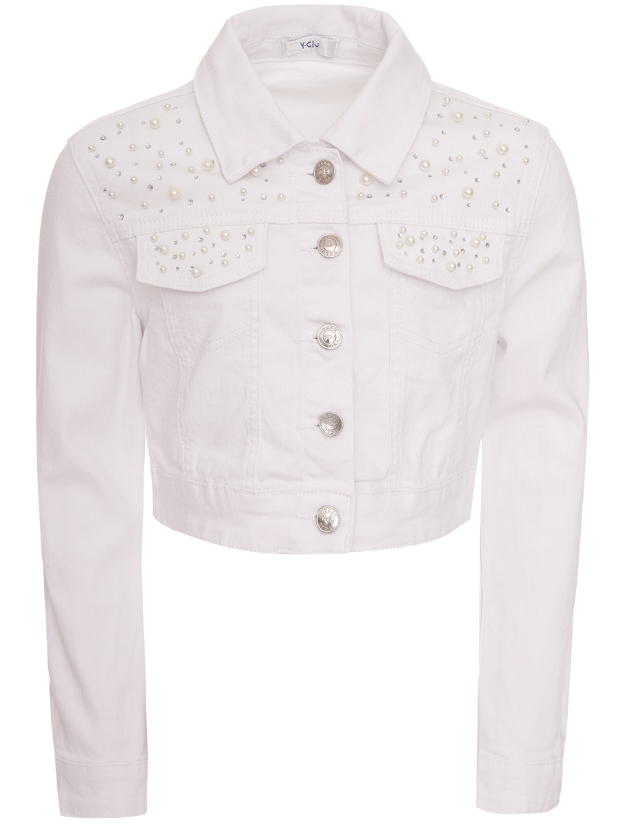 Пиджак Y-clu', размер 10, цвет белый Y19010 - фото 5